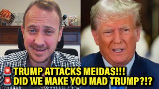 Trump ATTACKS MeidasTouch after Judge finds him in VIOLATION [upl. by Anselm964]