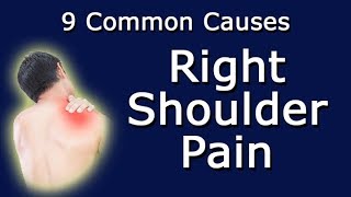 Right Shoulder Pain 9 Most Common Causes [upl. by Lotsirhc]