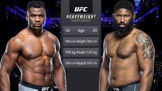 CURTIS BLAYDES vs FRANCIS NGANNOU  FULL FIGHT  FREE FIGHT  mma ufc [upl. by Allveta]