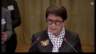 Powerful intervention from Indonesia at the ICJ quotIsrael MUST withdraw NOWquot [upl. by Norvol]