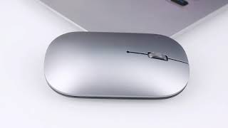 TECKNET Slim Silent Rechargeable Bluetooth Wireless Mouse [upl. by Utham361]