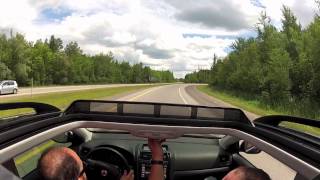 VW SportWagen TDI GoPro Drive to Ottawa  Canada Day 2012 [upl. by Lanza]