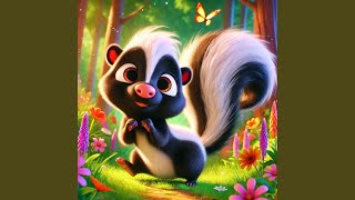 The Striped Skunk Mephitis mephitis Song for Kids  Nursery Rhymes Educational [upl. by Kaila821]