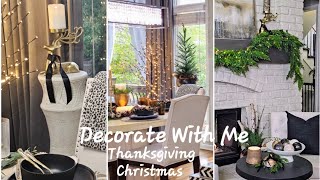 Decorate With Me  Kitchen amp Cozy Hearthroom  Early Holiday Decorating Ideas [upl. by Defant]