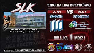 Wadowice vs OZETY  SLK  1kolejka  1mecz [upl. by Toomin]