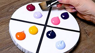 3 Simple Acrylic Painting Ideas｜BEST Art Compilation [upl. by Fonz]