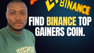 How to Find Binance Top Gainers and Losers Step By Step [upl. by Adnwahsar]