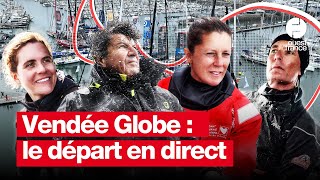 Vendée Globe  suivez le départ de l’édition 2024 en direct [upl. by Riocard]