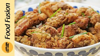 Crispy Chicken Karaage  Japanese Style Fried Chicken Recipe by Food Fusion [upl. by Niletak]