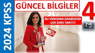 2024 KPSS GÜNCEL BİLGİLER 5 LİSANS ÖNLİSANS ORTAÖĞRETİM [upl. by Hniht]