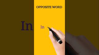 In ka opposite word shortsvideo englishgrammar oppositeword [upl. by Ahsinad418]