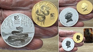 Unveiling the Perth Mint Australian Lunar Series III 2025 Year of the Snake 1oz Silver Bullion Coin [upl. by Eimmij]