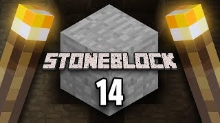 Minecraft StoneBlock Survival Ep 14  THE BEST WEAPON [upl. by Pich657]