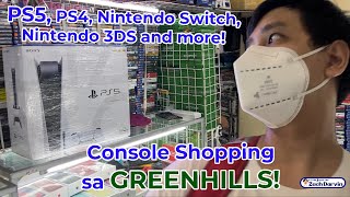 PS5 PS4 NINTENDO SWITCH sa GREENHILLS  Magkano Tour sa Tech Paradise ng PILIPINAS 2022  3DS VITA [upl. by Amleht]