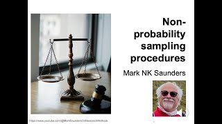 NonProbability Sampling Procedures [upl. by Eejan]