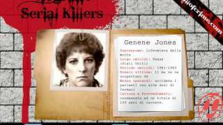 biografie serial killer  GENENE JONES WWWHALLOFCRIMECOM [upl. by Rutter]