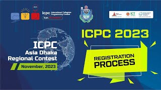 Registration Process of ICPC Asia Dhaka Regional Contest 2023  BUBT [upl. by Ikuy906]