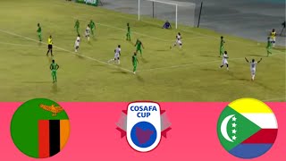 🔴 LIVE Zambia vs Comoros COSAFA Womens Cup Live Match Updates [upl. by Reizarf]