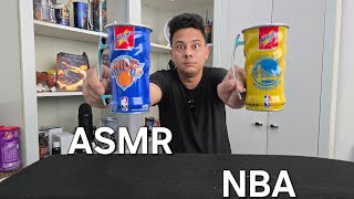 ASMR NBA  Minha Coleção de Latas e Canecas com Sons Relaxantes asmr nba [upl. by Yalc]