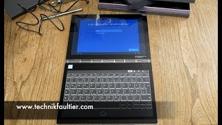 Lenovo Yoga Book C930 Unboxing und erster Eindruck [upl. by Salomie]