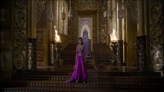 Naomi Scott  Speechless Aladdin With Lyrics [upl. by Teerell]