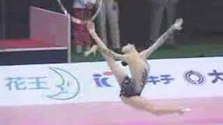 Aeon Cup 2004 Anna Bessonova hoop [upl. by Ranzini]