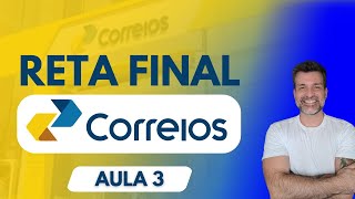 CORREIOS PORTUGUÊS  RETA FINAL AULA 3 [upl. by Nyre902]