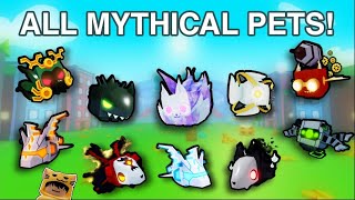 Hatching All Mythical Pets in Pet Simulator X [upl. by Solracesoj]