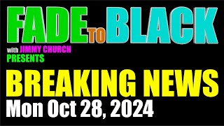 F2B BREAKING NEWS Monday Oct 28 2024 [upl. by Anavi274]