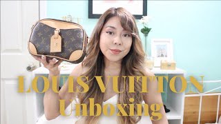 Unboxing the Louis Vuitton Deauville Mini  Alondra Marie [upl. by Ettessil]