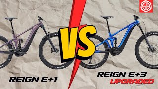 BASE MODEL Vs TOP MODEL EMTB  Giant Reign E1 Vs Giant Reign E3 E Bike Upgraded [upl. by Eidnar755]