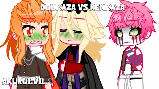 doukaza vs renkaza  meme  gacha club  kny  akuruivil♡ [upl. by Erdnaxela60]