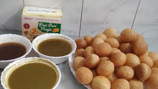 Easy way to make pani poori at home  Jalani pani puri recipe [upl. by Akinot930]