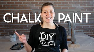 How to Chalk Paint Furniture  Beginners Guide to Chalk Paint amp Wax [upl. by Ardried]