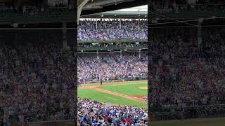 Anthony Rizzo Introduction at Wrigley Field  Friday September 6 2024 [upl. by Akerue]