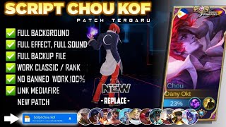 NEW Script Skin Chou Kof Iori Yagami No Password  Full Effect amp Voice  New Patch [upl. by Tabina]