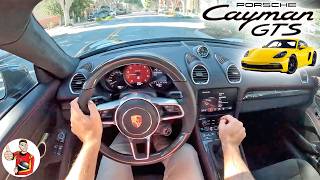 What Its Like to Live with a Porsche 718 Cayman GTS 40 POV [upl. by Annaiuq]