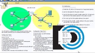 CCNA1 Practice Final Packet Tracer 6  Part 6 [upl. by Neffirg]