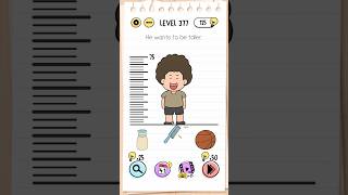 Brain Test level 377 braintest games youtubeshorts gaming iqtest trending gameplay youtuber [upl. by Alberik]