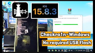 Checkra1nWindows Jailbreak iOS 1583 on iPhone 7 got successful  No required USB Flash [upl. by Corson]