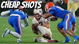 College Football Dirtiest Hits Of 2023 [upl. by Maclean]