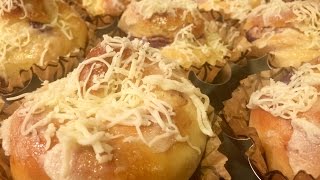 how to make ensaymada with ube macapuno filling [upl. by Kirimia]