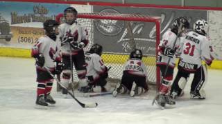 2017 03 04 NOVICE Edmundston 1 VS Restigouche Ouest [upl. by Pearce]