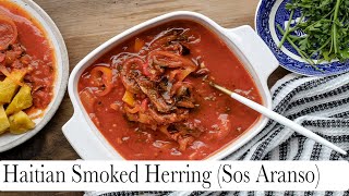 How to Prepare Smoked Herring HAITIAN Style [upl. by Yentihw625]