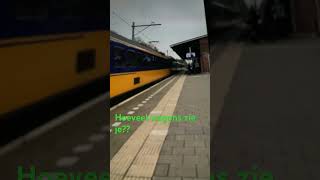 Trein in Nunspeet [upl. by Ahsyas]