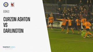 Goals Curzon Ashton v Darlington [upl. by Illil]