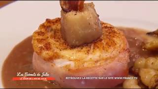 Recette  Sandre au vin rouge de Catherine et JeanLuc  Les Carnets de Julie  Le jour de lan [upl. by Oirobil]