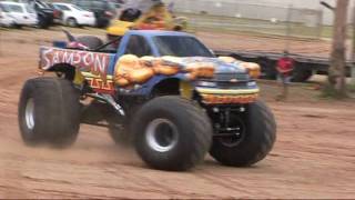 Extreme Monster Trucks Australia  Samson debut [upl. by Anaigroeg205]