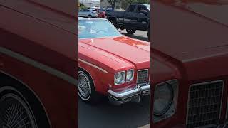 Oldsmobile Delta 88 Royale Red Convertible Classic Car Drive By Woodward Dream Cruise 2023 [upl. by Viviene450]