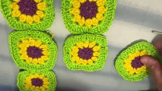 Crochet Granny Squares Daisy 🌼 Blanket Baby Sweater Bag Pattern [upl. by Sucramel449]